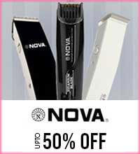 Get Online Offers on Nova Products Upto 50%