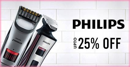 Get Online Offers on Philips Products Upto 25%