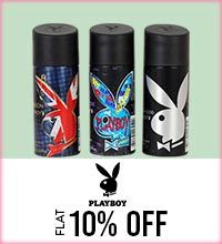 Get Online Offers on Playboy Products Flat 10%