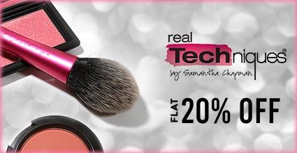 Get Online Offers on Real Techniques  Products Flat 20%