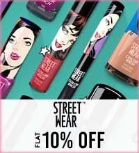 Get Online Offers on Street Wear Products Flat 10%