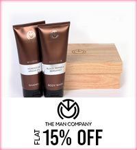 Get Online Offers on The Man Company Products Flat 15%