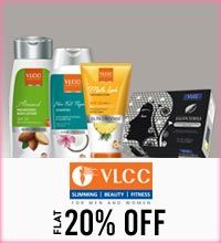 Get Online Offers on VLCC Products Flat 20%