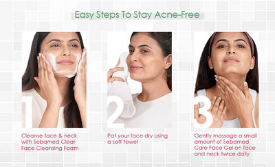 Buy Sebamed Clear Face Care Gel, PH Acne Prone Skin, Hyaluron