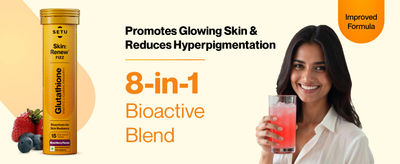 Buy Setu Skin Renew L-Glutathione Tablets with Vitamin C for Glowing Skin -  Mixed Berry (Pack of 1) Online