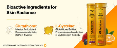 Buy Setu Skin Renew Glutathione & Vitamin C Effervescent Tabs (Orange &  Mixed Berry Flavour) Online