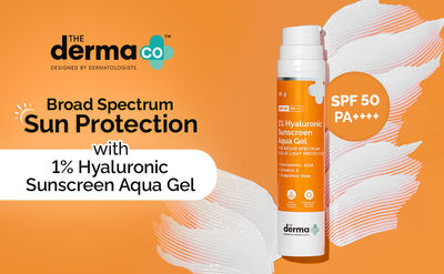 Buy The Derma Co Vitamin C Lip Balm & Hyaluronic Sunscreen SPF 50 PA+++  Combo Brightening & Hydration Online