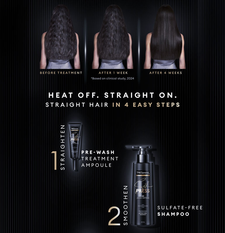 Buy Tresemme Silk Press Shampoo + Mask Combo Online