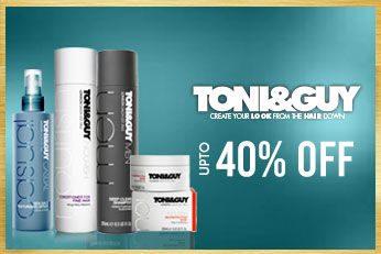 Get Online Offers on ToniGuy Products Upto 40%