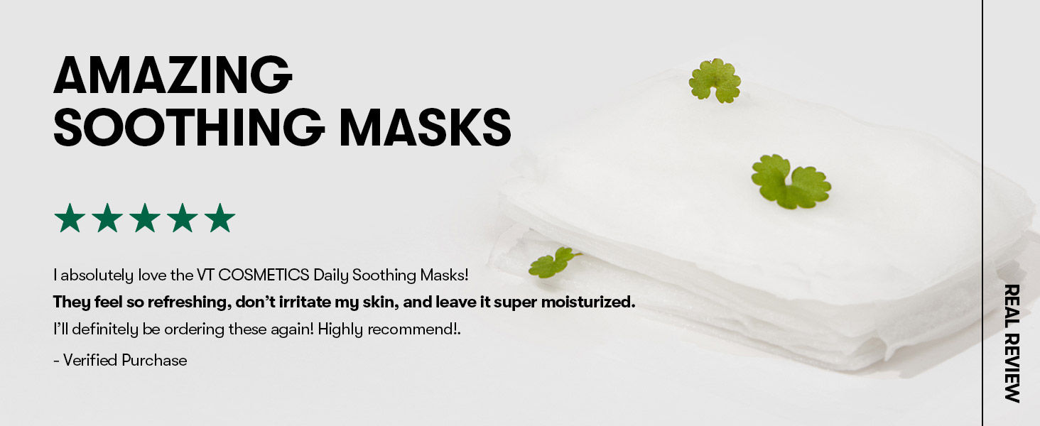 Buy VT Cosmetics Cica Daily Soothing Mask Online
