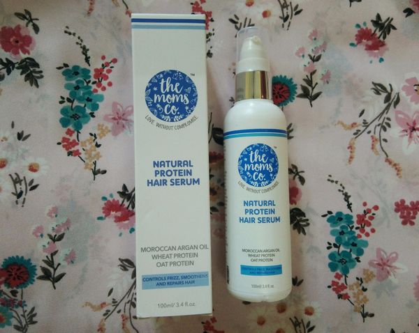My Review About The Moms Co Natural Protein Hair Serum