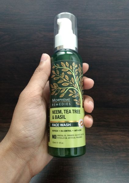 Best Face Wash for Summer Morpheme Remedies Neem Tea Tree