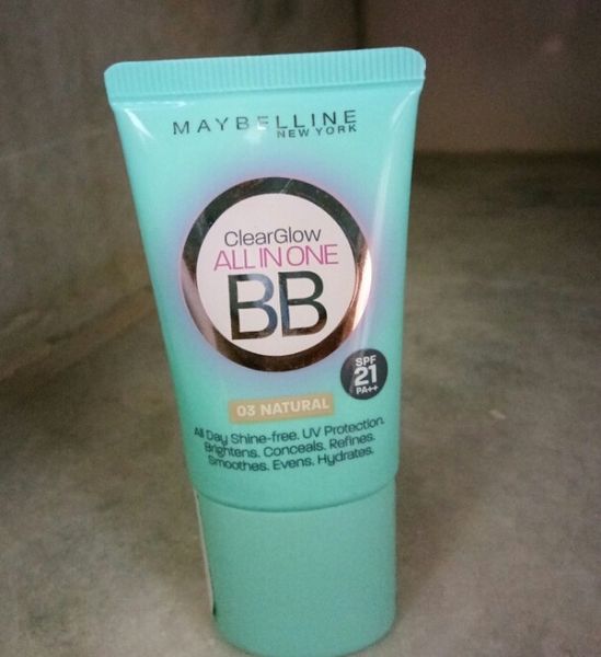 maybelline new york clear glow all in one bb cream