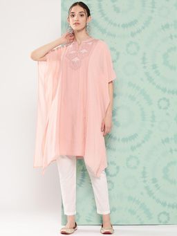 Nayam by lakshita - Embroidered Flared Sleeve Kaftan