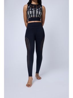 FEIER - Zephyr Navy Blue Leggings