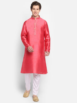 Devoiler - Regular Fit Long Kurta For Men