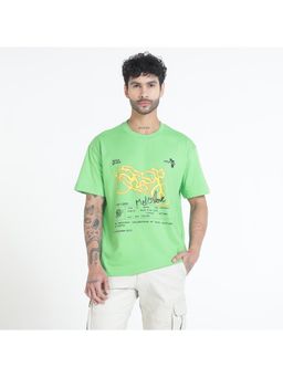 Royal Enfield - Moto melt Green T-Shirt