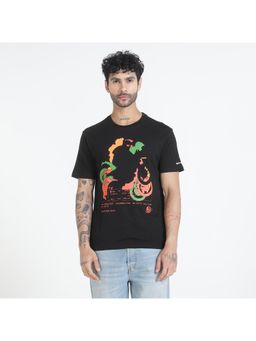 Royal Enfield - Psychedelia Black T-Shirt