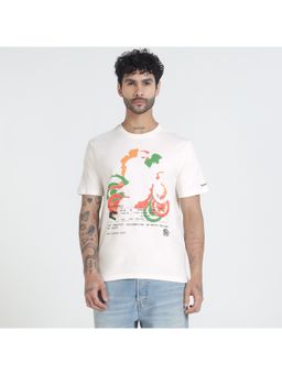 Royal Enfield - Psychedelia White T-Shirt
