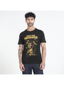 Royal Enfield - Cosmoverse Black T-Shirt
