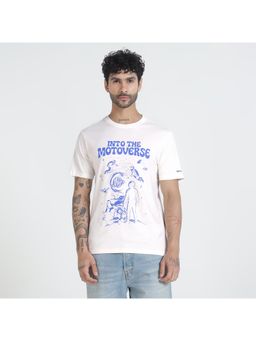 Royal Enfield - Cosmoverse Off White T-Shirt