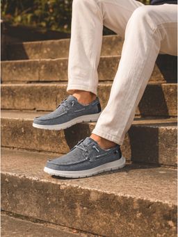 U.S. POLO ASSN. - Men Grey NERO Boat Shoes