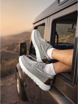 U.S. POLO ASSN. - Men Beige NERO Boat Shoes