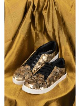 The Saree Sneakers - Sequence Galaxy Sneakers