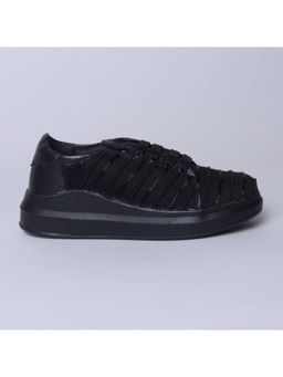 The Saree Sneakers - All Black Sneakers