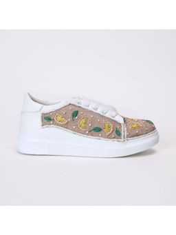 The Saree Sneakers - Lemon Zest Sneakers