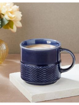 Fabindia - Blue Parth Glazed Ceramic Mug