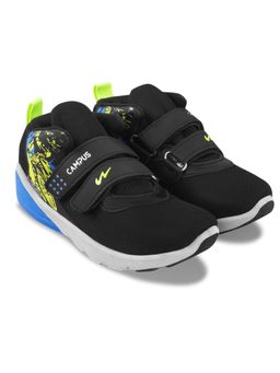 Campus - NT-569V Black Kids Sports Shoes
