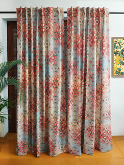 Zeba World - Room Darkening Blackout Door Curtains