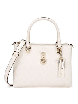 Guess - White Patterned Satchel