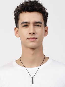 NVR - Mens Bar Pendent Necklace Set Of 2