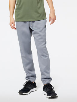 New Balance - Men Grey Activewear Trackpant