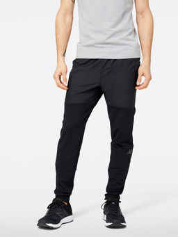 New Balance - Men Black Activewear Trackpant