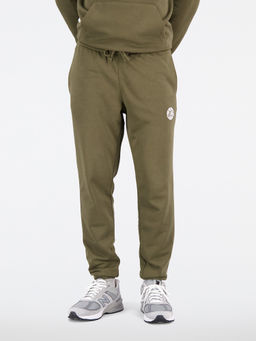 New Balance - Men Dark Moss Activewear Trackpant