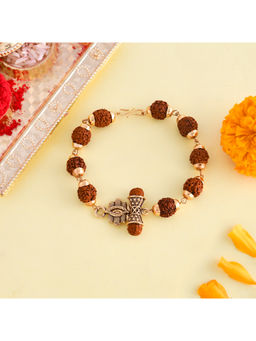 Voylla - Ethnic Rudraksha Beads Rakhi