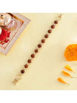 Voylla - Rudraksha Beads Bracelet Style Rakhi