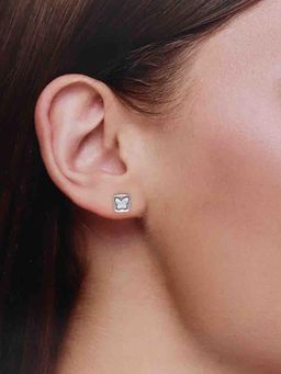 Kai Jewel - Sterling Silver Chic Butterfly Stud Earrings