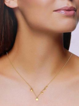 Kai Jewel - Sterling Silver Gold Heart Necklace