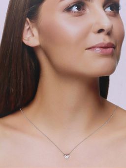 Kai Jewel - Sterling Silver Minimalistic Heart Necklace