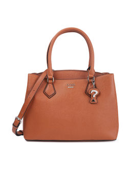 Guess - GOODWIN SATCHEL Brown Satchel