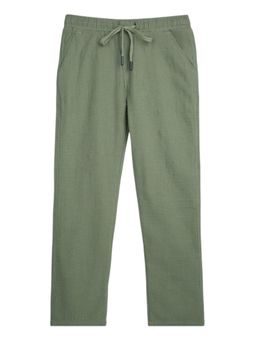 CAVIO - Boys Relaxed Solid Pant - Olive