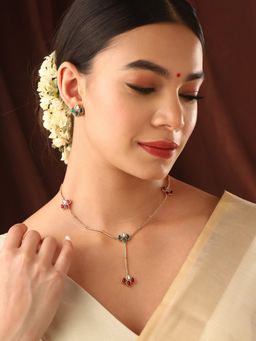 Priyaasi - Classic Temple Stones Jewellery Set