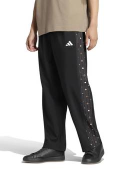 adidas - Men Black Printed Polyester Trackpant