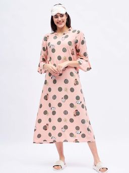 Sweet Dreams - Women Printed Night Dress
