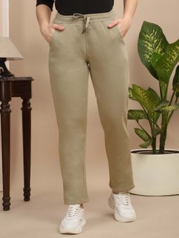 Sweet Dreams - Women Solid Green Pyjama