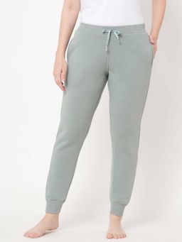 Sweet Dreams - Women Solid Green Joggers